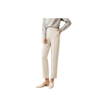 Mo Han Yi Mei Casual Pants Women's Ecru