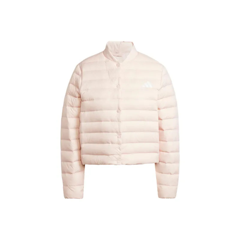 Adidas FW24 LITE DOWN Puffer Jacket Women's Pink-0