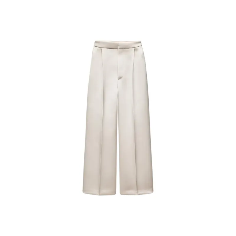 ZARA Halloween Limited Edition Series Casual Pants Women's White-0