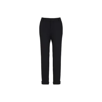 BALMAIN High-Rise Tapered Trousers