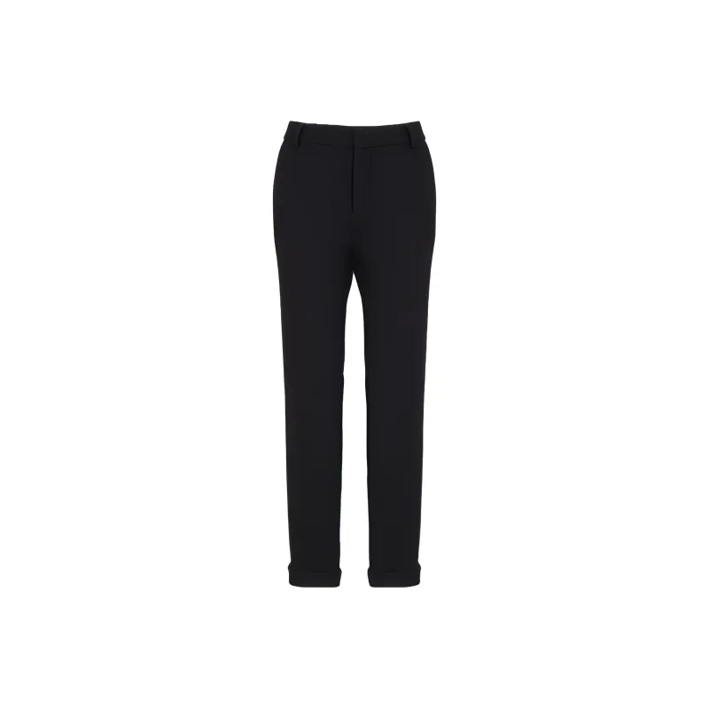 BALMAIN High Rise Tapered Trousers-0