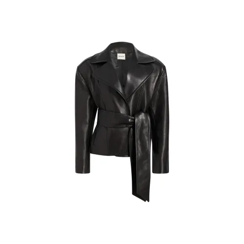 KHAITE Dolores Oversized-Fit Biker Jacket