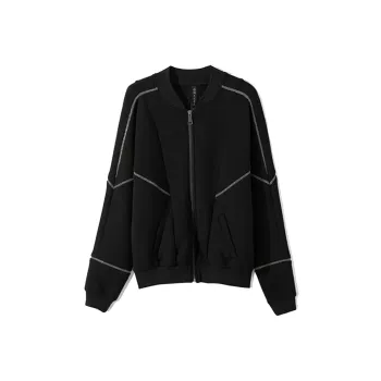 SECFLY OFFICIAL Cropped Coat Women's Black