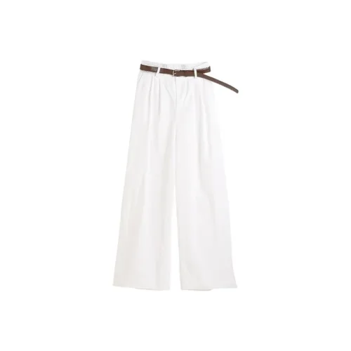 Hang Yi Court Casual Pants Women's White