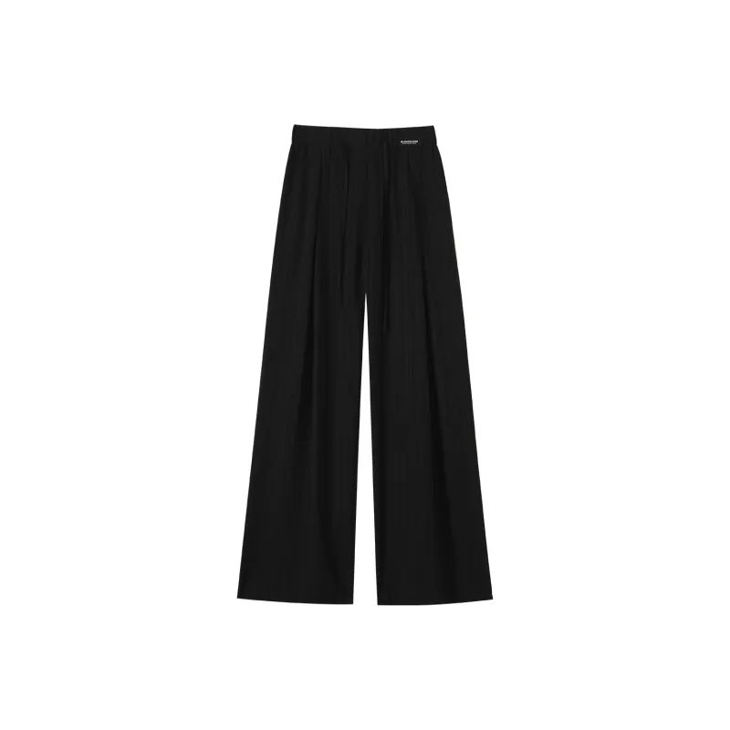 0571 Family Casual Pants Women's Black-0