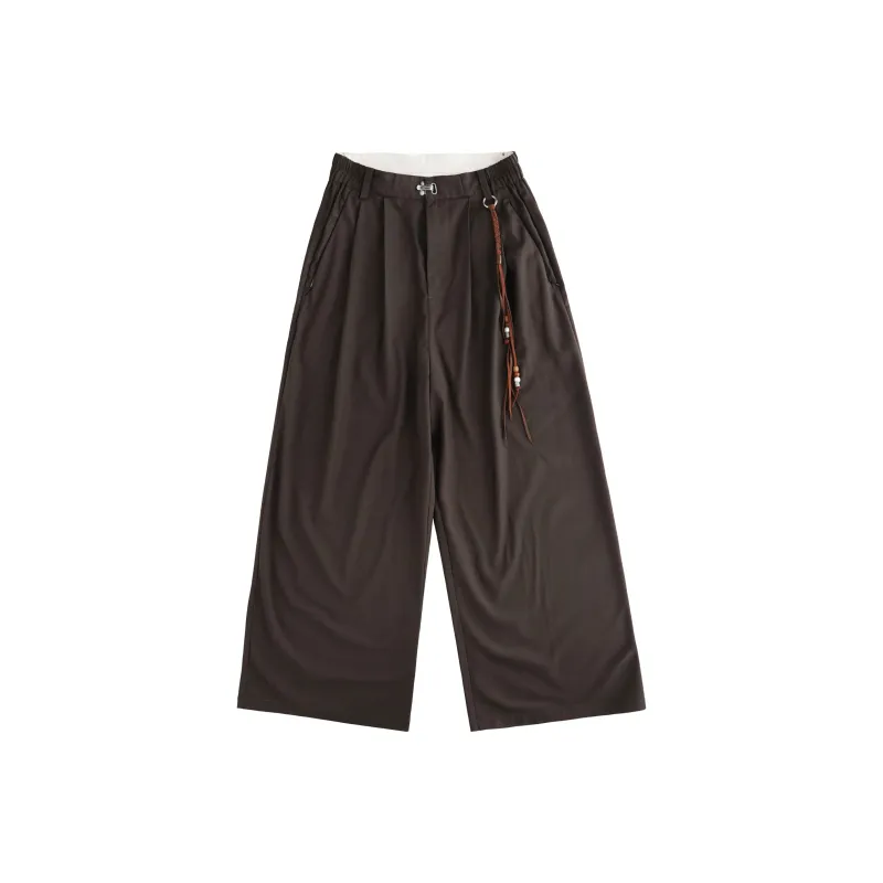 BLUELANDINC Casual Pants Women's Dark Coffee-0