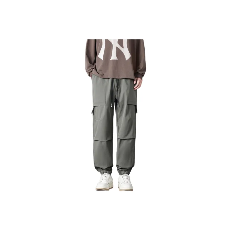 Mulinsen Casual Pants Unisex Army Green-0