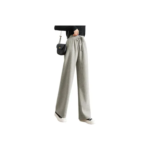 TERRE BLEUE Casual Pants Women's Gray