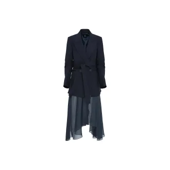 IDPAN Business Suit Women's Navy Blue