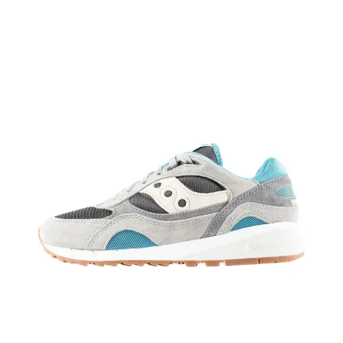 Saucony Shadow 6000 Anti Slip Wear Resistant Low Top Running Shoes Men's Gray