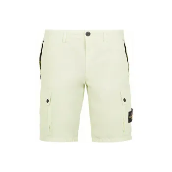 STONE ISLAND Casual Shorts Men Light Green