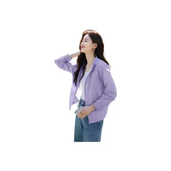 Mo Han Yi Mei SS24 Sun Protection Clothing Women's Haze Purple