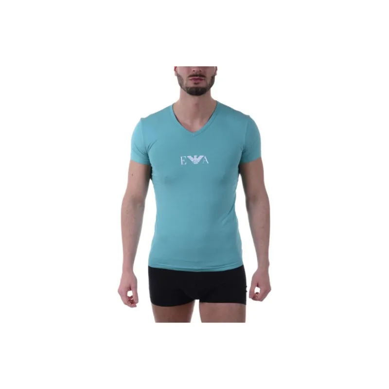 EMPORIO ARMANI T Shirt Men's Light Blue-0