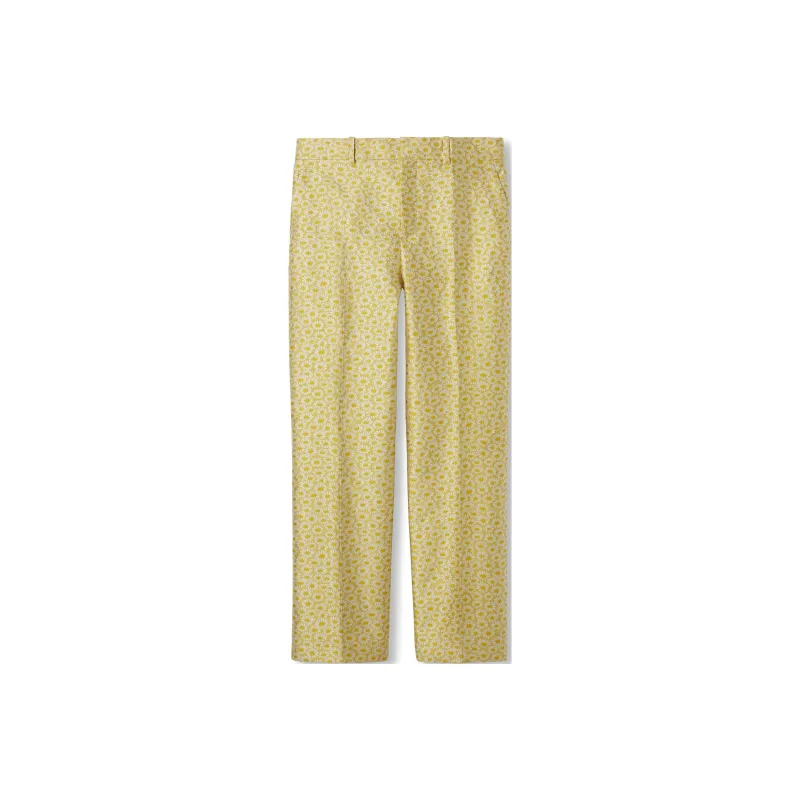GUCCI SS25 Casual Pants Women's Yellow-0