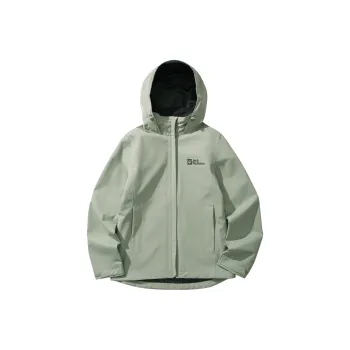 Jack Wolfskin Outdoor Hiking Waterproof And Windproof Windbreaker Jacket Women's