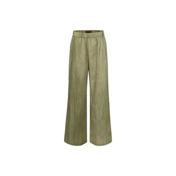 URBAN REVIVO Casual Pants Women's Khaki Green