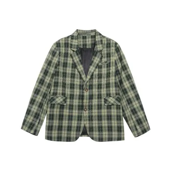Youth Pastoral Order Business Suit Unisex Green
