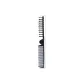 Double-Sided Folding Hair Straightening Comb-Black * 1 Pc