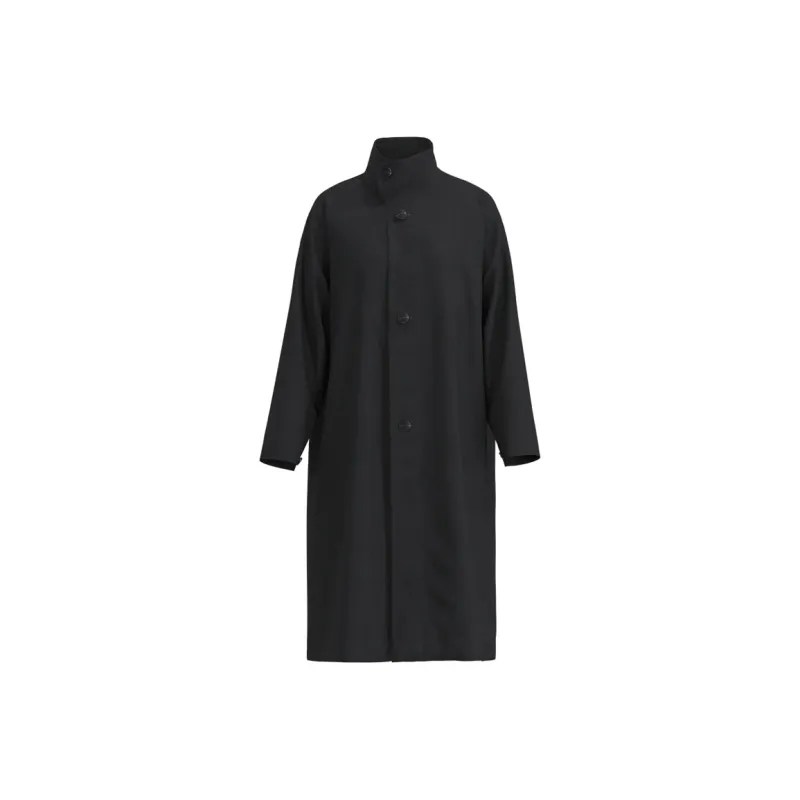 URBAN REVIVO Trench Coat Women's Black-0