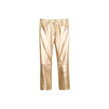 Sandro Casual Pants Women's Gold
