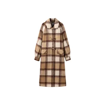 LEDIN Coat Women's Wheat Straw Yellow