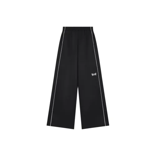 WE11DONE Elastic Cuff Casual Pants Women's Black