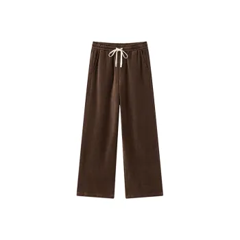 PEACEBIRD Casual Pants Women's Brown