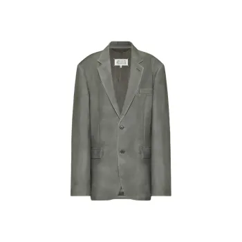 Maison Margiela Single Breasted Blazer 'Medium Grey'