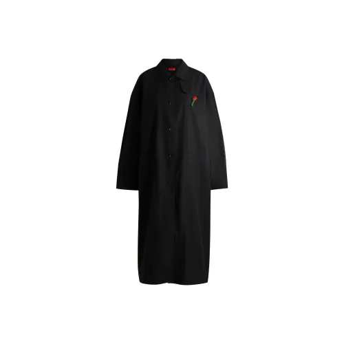 HUGO BOSS x Les Benjamins Trench Coat Women's Black