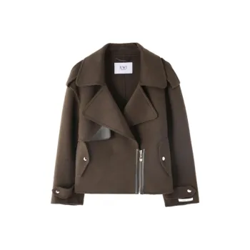 XWI Coats Women's Coffee Brown