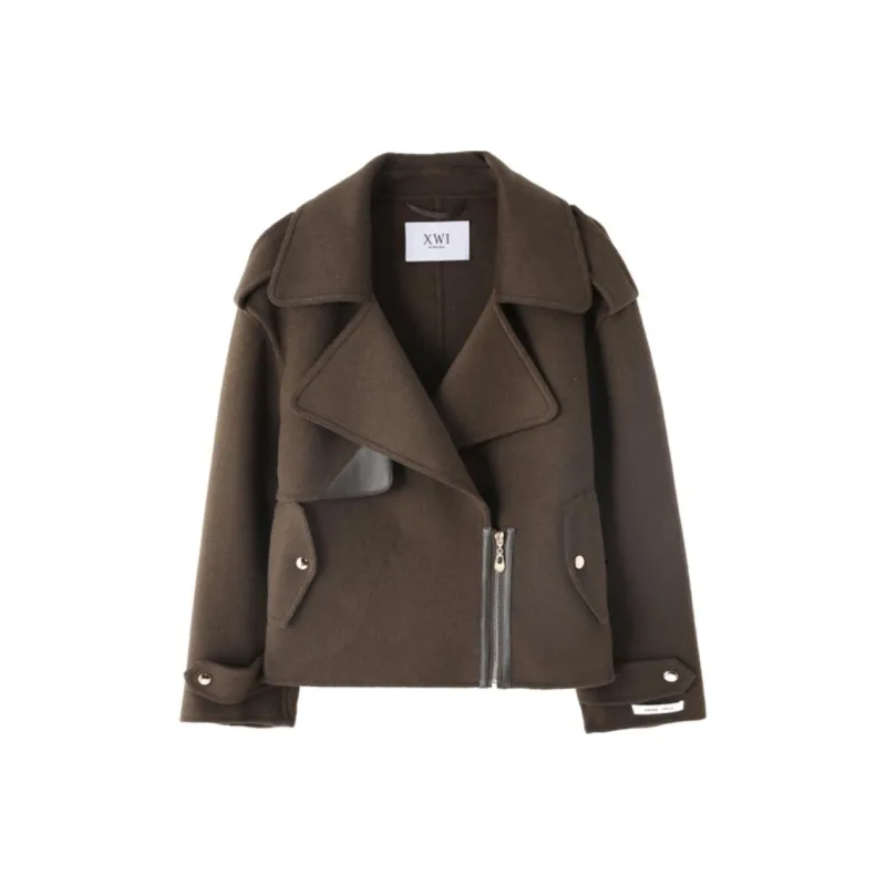 XWI Coats Women's Coffee Brown-0