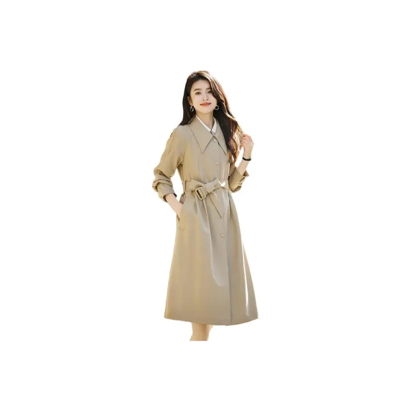 Yi Mengyuan Trench Coat Women's-0