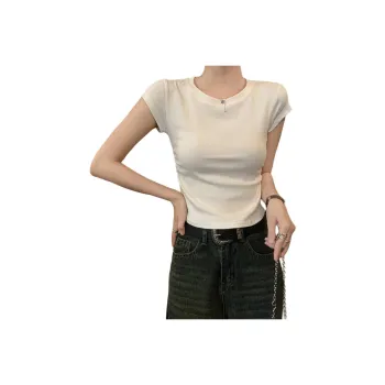 JECCI FIVE Set in Sleeve T Shirt Women's