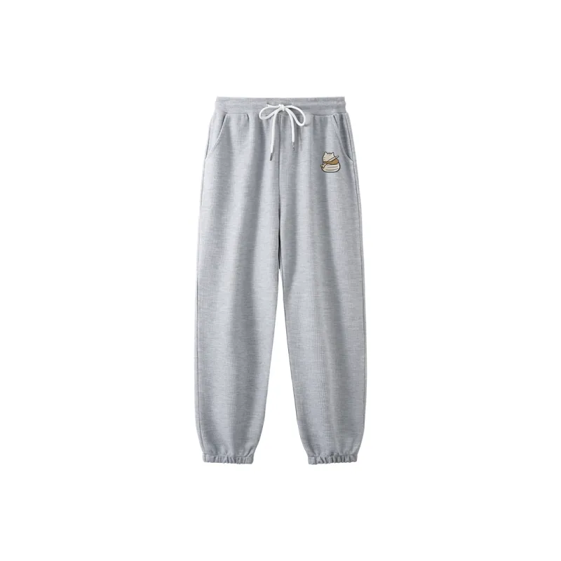 Cotton Casual Pants Unisex-4