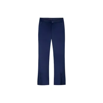 CHAOJIANTA Casual Pants Women's Deep Navy Blue