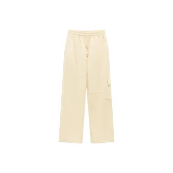 CHUU Casual Pants Women's White Apricot
