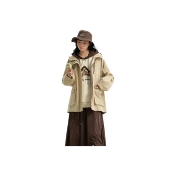 ZIHAN Trench Coats Women's