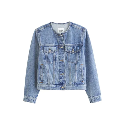 Abercrombie＆Fitch Denim Jacket Women's Blue