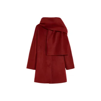 MaxMara Studio Fiumana Coat Women's Red