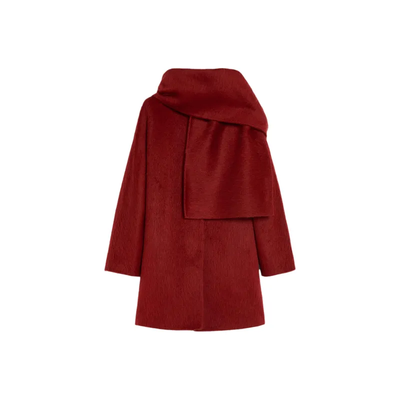MaxMara Studio Fiumana Coat Women's Red-0