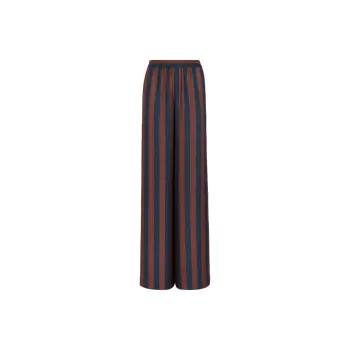 FENDI Striped Wide Leg Pants