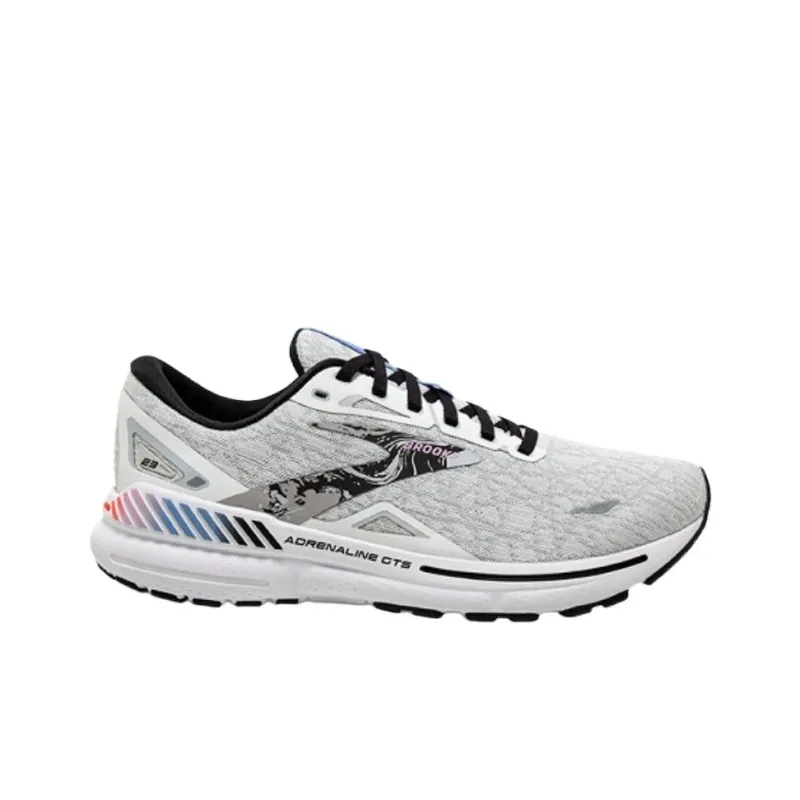 Brooks Adrenaline GTS 23 Anti Slip Wear Resistant Low Top Running Shoes Women's Gray-1