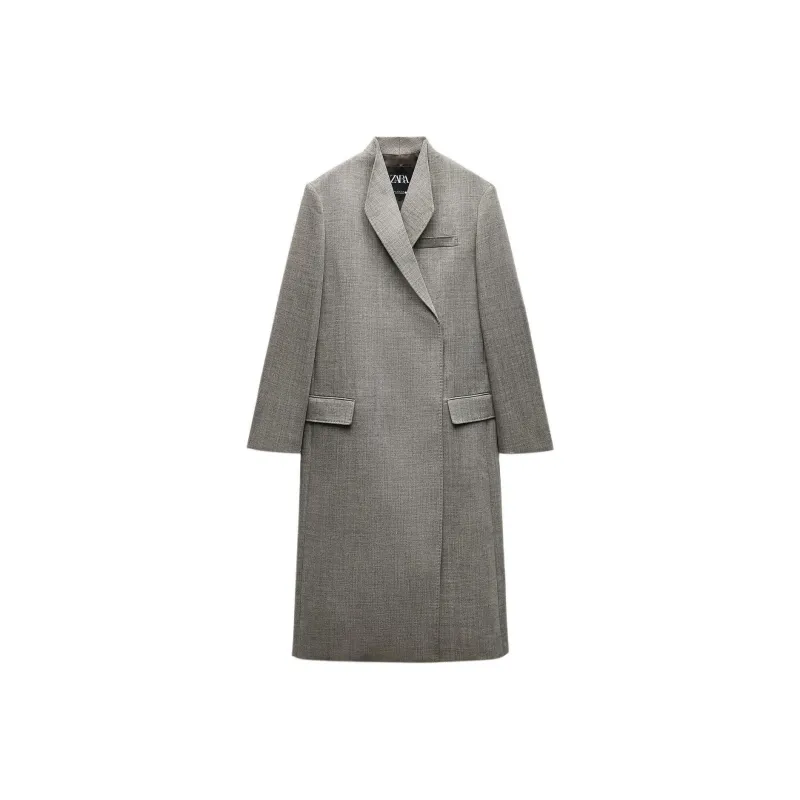 ZARA Coats Women's Mink-0