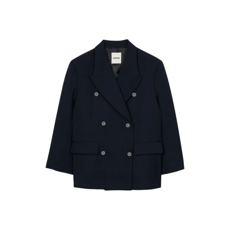 Sandro Twill Blazer-0
