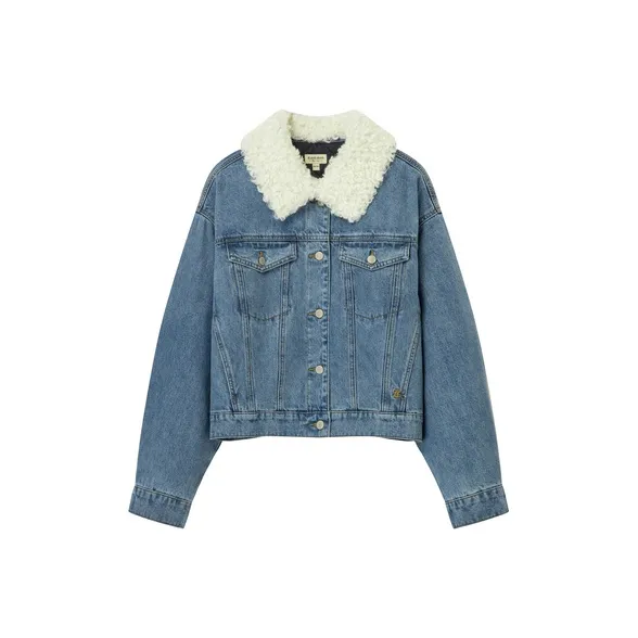 E.land Denim Jacket Women's Denim-0