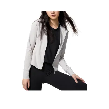 UNIQLO AIRism Mesh Series UV Protection Sun Protection Clothing Women's Light Gray
