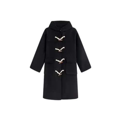 KING PRINCE Coats Women's Black