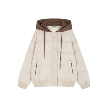 Mo Han Yi Mei Puffer Jacket Women's Apricot Beige