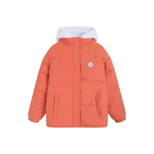 HEFENGJINYU Detail Jacket Women's Orange Red