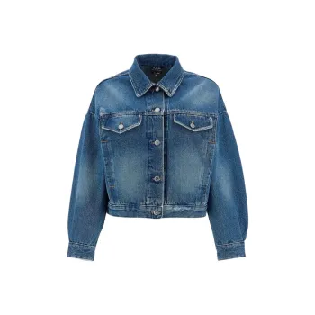 A.P.C Buttoned Denim Jacket